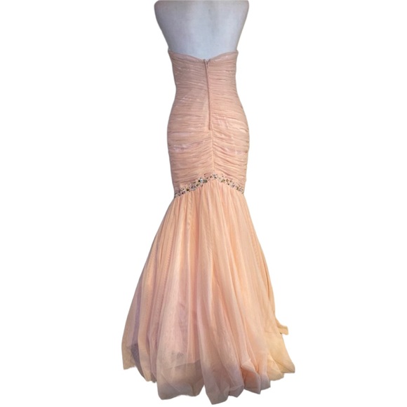 Jovani Strapless Beaded Gown - Picture 3 of 4